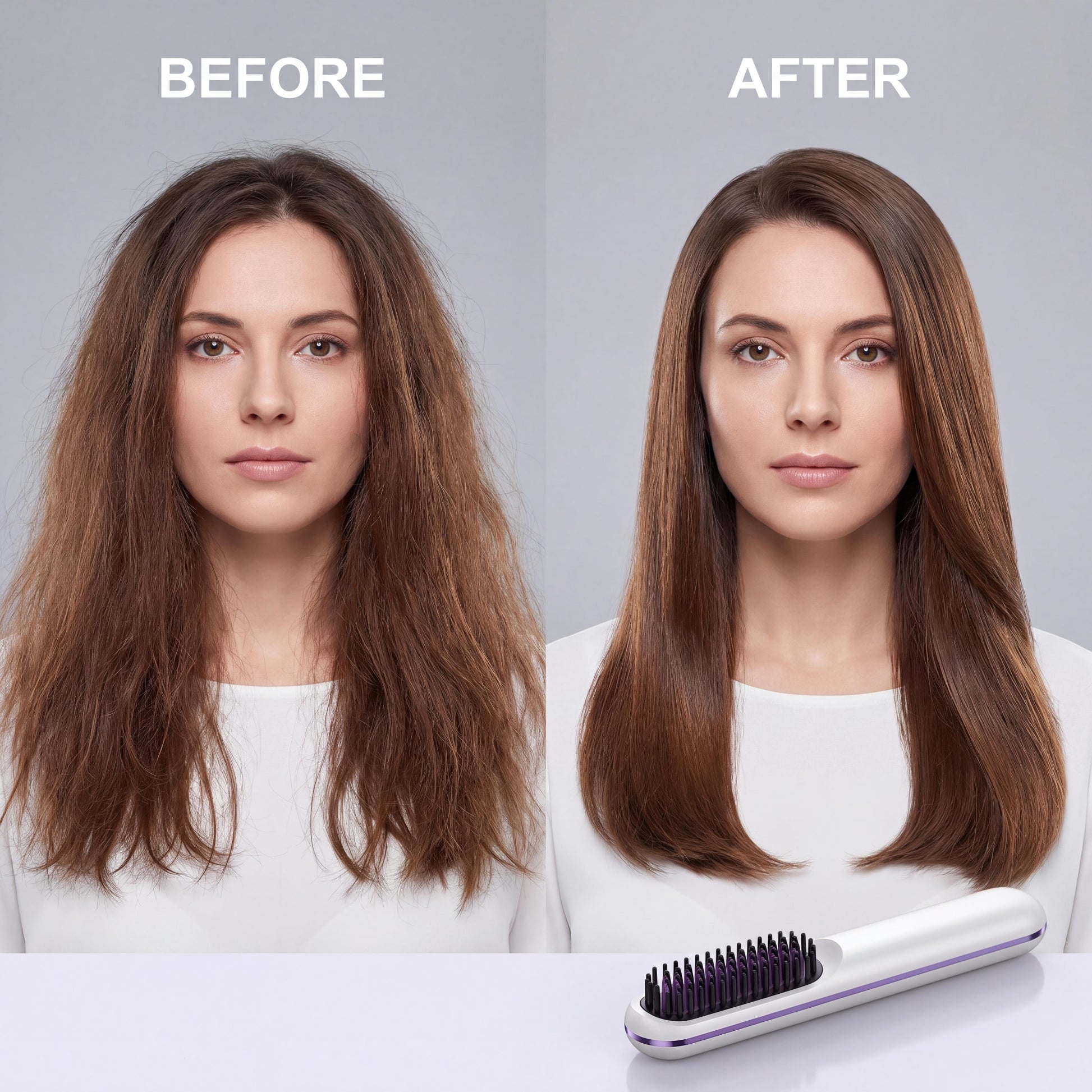 Cordless Hair Straightening Brush