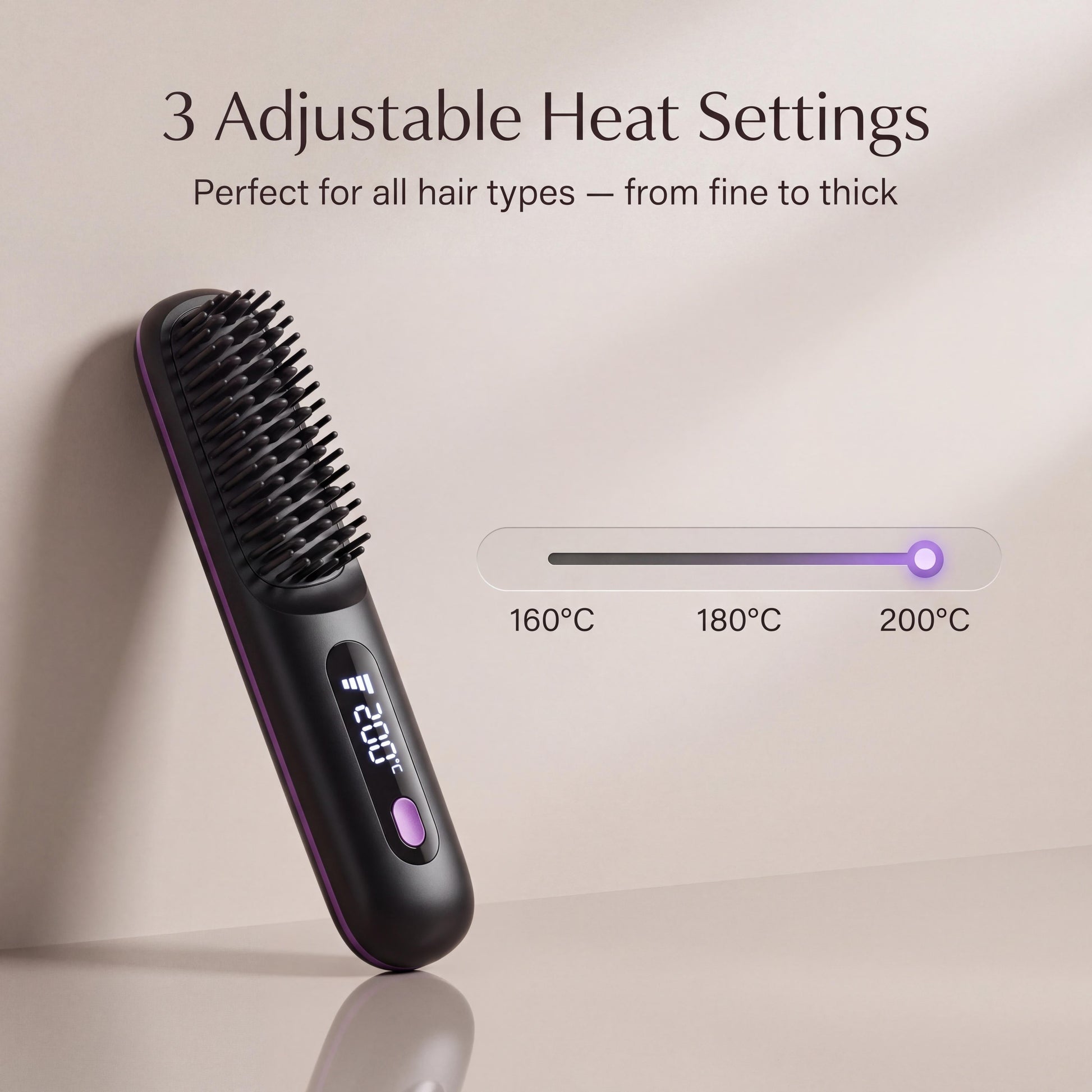 Cordless Hair Straightening Brush