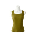 Olive Green - Built-In Bra Comfort Shaper Tank