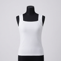 White - Built-In Bra Comfort Shaper Tank